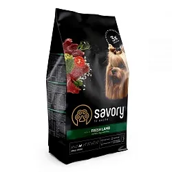 Savory (Сейворі) Small Breed Fresh Lamb Сухий корм для собак малих порід зі свіжим ягням