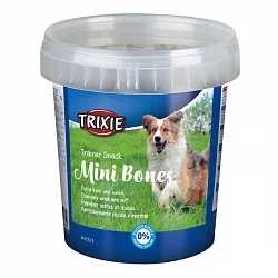 Trixie Snack Mini Bones Ласощі для собак з яловичиною, ягням і куркою