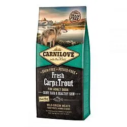 Carnilove Fresh Carp&Trou Сухой корм для собак с карпом и форелью