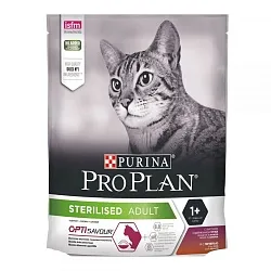 Pro Plan Sterilised Duck & Liver Сухой корм для стерилизованных кошек с уткой и печенью