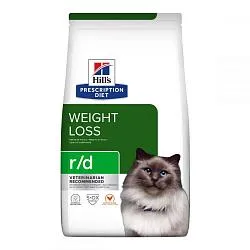 Hills PD Weight Reduction r/d Лечебный корм для снижения веса у кошек
