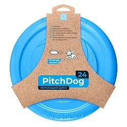 Ігрова тарілка для апортировки PitchDog(ПитчДог), діаментр - 24 см