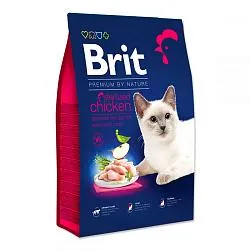 Brit Premium by Nature Sterilized Сухий корм для стерилізованих котів з куркою