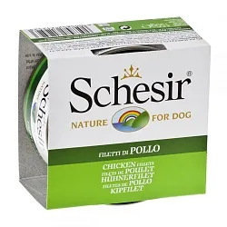 Schesir Dog Консерви для собак з курячим філе