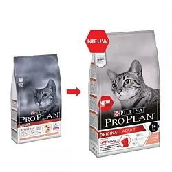 Pro Plan Original Adult Cat Сухой корм для кошек с лососем