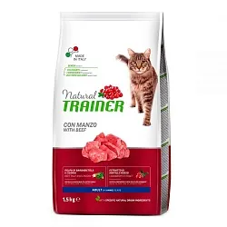 Trainer Adult Сухой корм для взрослых кошек с говядиной