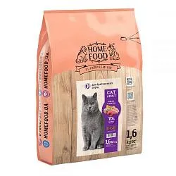 Home Food British Shorthair Корм для кошек британских пород с индейкой и телятиной
