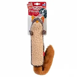 GiGwi Plush Игрушка для собак белка с пищалкой