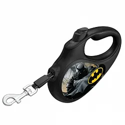 Поводок-рулетка для собак WAUDOG R-leash "Бэтмен Черный"