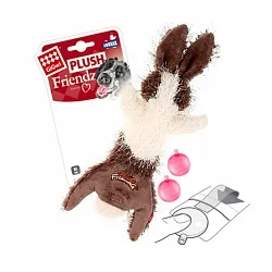 GiGwi Plush Іграшка для собак заєць з пищалкою