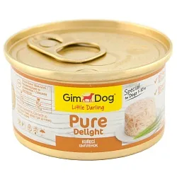 GimDog Little Darling Pure Delight Консерви для собак з курчам