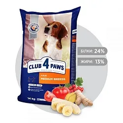 Клуб 4 Лапи Premium Adult Medium Breeds Сухий корм для собак середніх порід