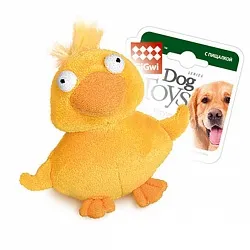 GiGwi Plush Іграшка для собак качка з пищалкою