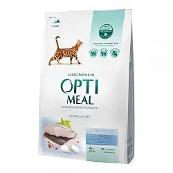 Optimeal (Оптіміл) Сухий корм для котів з тріскою | Cat Adult Cod Fish