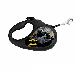 Поводок-рулетка для собак WAUDOG R-leash "Бэтмен Черный"