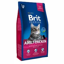 Brit Premium by Nature Сухий корм для котів з куркою