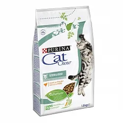 Cat Chow (Кет Чау) Sterilised Сухий корм для кастрованих котів і стерилізованих кішок