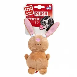 GiGwi Plush Іграшка для собак кролик з пищалкою