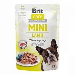 Brit Care Mini Lamb Консерви для собак малих порід з ягням в соусі