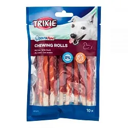 Trixie (Тріксі) Ласощі для собак з качкою, 30 шт | Denta Fun Chewing Rolls 