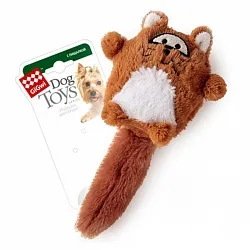 GiGwi Plush Іграшка для собак лисиця з великою пищалкою