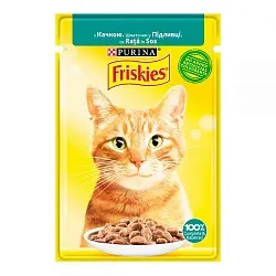 Friskies(Фріскіс) Консерви для кішок шматочки в підливі з качкою